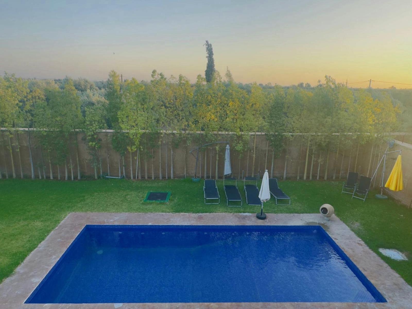 Villa Salah Marrakesh Bagian luar foto
