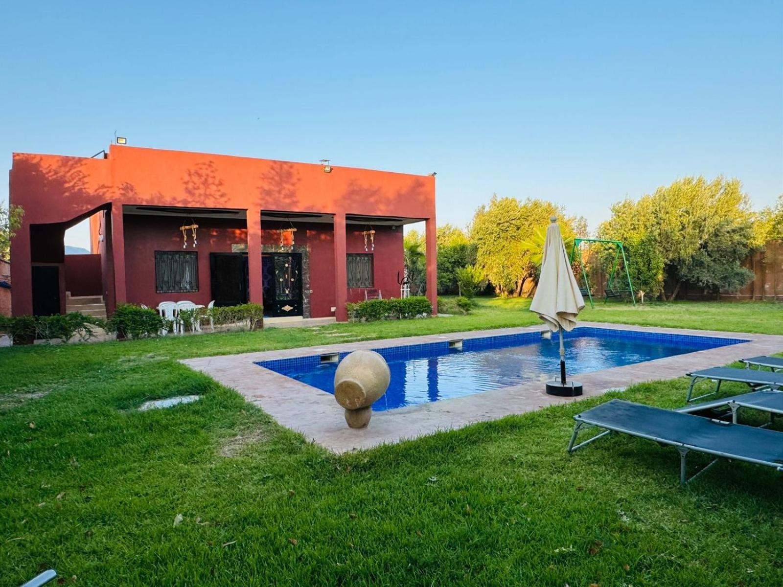 Villa Salah Marrakesh Bagian luar foto